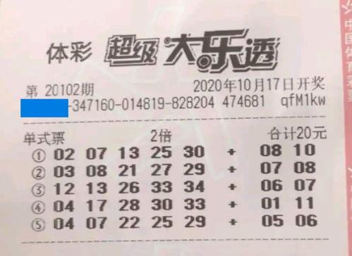 大乐透开奖结果今天 乛,惊喜大奖花落谁家？
