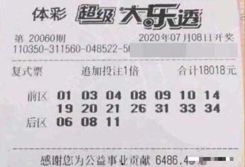 大乐透走今开奖号,惊喜连连，幸运儿诞生！