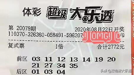 大乐透第079期开奖,幸运号码揭晓，大奖花落谁家？